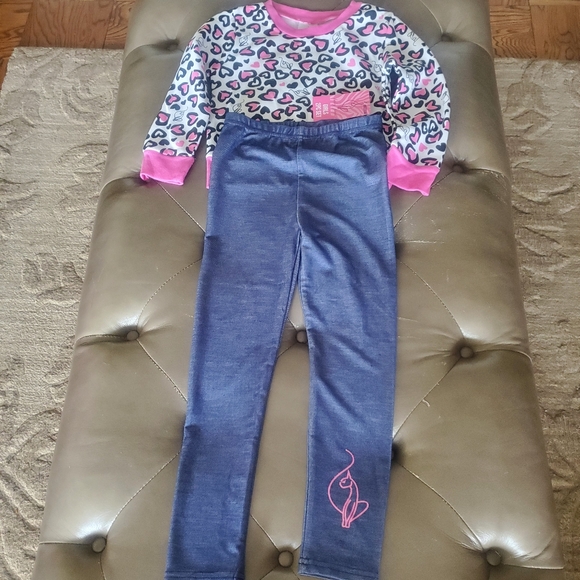 BABY PHAT Girls 2 Piece Set Size 4T - Picture 2 of 5